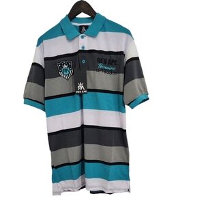 NWT Red Ape Authentic Short Sleeve Striped Polo Men's M